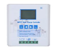 FSAKLPXOV Contrôleur de Charge Solaire MPPT 40 A, régulateur de Panneau Solaire avec Charge Efficace MPPT, système de Double Batterie 12 V 24 V, contrôleur d'énergie Solaire Anti-Inversion