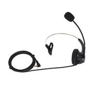 FSAKLPXOV H360-3.5 Casque Téléphonique Professionnel 3,5 mm avec Réduction du Bruit, Micro Intégré HD, Monaural, Compatible avec Prise 3,5 mm pour Centre d'Appels, Téléconférences et