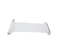 FSAKLPXOV PCIE 3.0 X16 Riser Cable, High - Speed Flexible 90° Graphics Card Extension Cable with EMI Shielding, for GPU Mining Rig and Vertical Mount Build, ABS + PCB Construction (70 cm)
