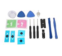 FSAKLPXOV Pieds de boîtier inférieur pour Ordinateur Portable 3 4 5, Patins Ronds antidérapants, Pieds de Remplacement durables avec kit d'outils d'installation, Ajustement Parfait pour (Noire)