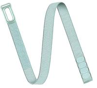 Fsavlroy Bicep Bracelet for Google Fitbit Air Soft Stretch Woven Nylon Band No Tracker, Mist Gray-L