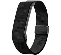 Fsavlroy Nylon Loop Strap for Google Fitbit Air Magnetic Clasp Wristband No Tracker，Black
