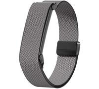 Fsavlroy Nylon Loop Strap for Google Fitbit Air Magnetic Clasp Wristband No Tracker，Dark Grey