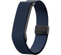 Fsavlroy Nylon Loop Strap for Google Fitbit Air Magnetic Clasp Wristband No Tracker，Navy