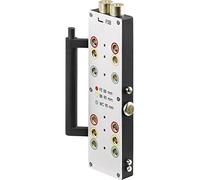 FSB 0 03 0460 00001 0000 Jauge de perçage pour pré-perçage Aide au montage pour rosettes PZ, WC et BB Argenté