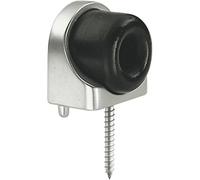 FSB Butoir de porte de sol 38 3888 0000 0105 - Plaque de 48 x 35 mm - Butée en caoutchouc - Argenté