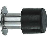 Tampon de Porte Mur Aluminium F1 Avec Plaque 120mm