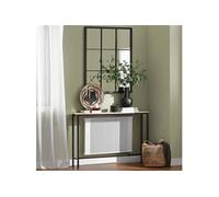 SoBuy FSB19-XL-Z Table Console Cadre et 4 Pieds en Fer - L120cm x P20cm x H80cm