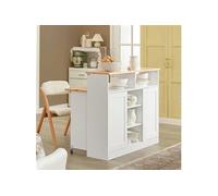 FSB36-WN Buffet de Rangement Placard de Cuisine Ilot de Cuisine Armoire de Cuisine