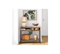 FSB41-F Table Console Table d'Entrée Bout de Canapé Table d'Appoint Buffet avec 2