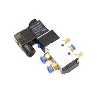 FSBNMNXPQ 1 électrovanne pneumatique électrique, 5 voies, 2 positions, 4V210-08, 12V, 24V, 110V, 220V, bobine (4V210-08W PC4-02,AC220)