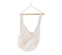 Eminza Hamac suspendu Borneo Swing FSC 100 x 130 cm Beige enfants
