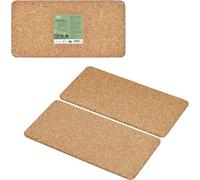 Fsc Mix Lot De 2 Supports Rectangulaires En Liège Naturel