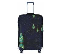 FSCEV Beautiful Bottle of Under The Night Sky Trolley Valise Housse de protection pour bagage de voyage d'affaires Mode 45,7 à 81,3 cm Blanc XL, blanc, XL