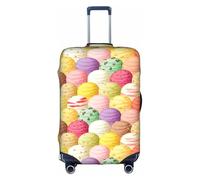 FSCEV Glace Trolley Valise Housse de protection pour voyage d'affaires Bagages Mode 45,7 à 81,3 cm, blanc, S