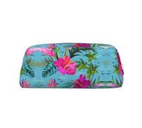 FSCEV Hello Hawaii Trousse à crayons Trousse à cosmétiques Sac de rangement de bureau Pochette de rangement pour le quotidien, Argenté., Taille unique, Organiseur de sac