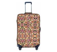 FSCEV Popcorn Housse de protection pour valise à roulettes Motif imprimé 45,7 à 81,3 cm, blanc, S
