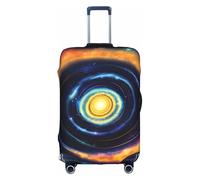 FSCEV Space Spiral Cosmic Energy Valise Housse de protection pour bagage de voyage d'affaires 45,7 à 81,3 cm, blanc, L
