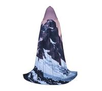 FSCEV Travel Mountain Cape à capuche pour adolescents Faucheuse Vampire Sorcière Carnaval Halloween Magicien Costume