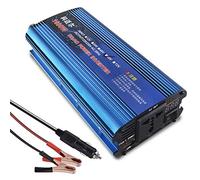 FSCLJ Convertisseur de Tension DC 12v / 24v / 36v / 48v / 60v / 72v vers AC 220v / 230v, onduleur à Onde sinusoïdale modifiée 1200w 1600w 2200w, convertisseur avec Connexion USB