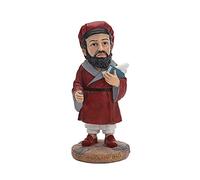 FSCLJ Italie Marco Polo, Sculpture/Statue Moderne, Décoration de Salon à la Maison, Statue de Souvenir d'étoile du Monde, Statue de Figure Abstraite, Figurines, Objets de Collection
