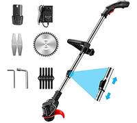 FSCLJ Tondeuse à Gazon électrique à Cordon, débroussailleuse électrique, Tondeuse à Gazon, Outils de Jardin, pour pelouse, Jardin, Terrain agricole, 3900ma