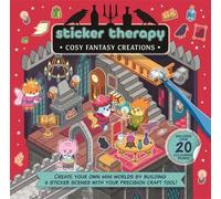 FSCM: Sticker Therapy: Cosy Fantasy Creations: Design your own miniature 3D scenes | Over 150 stickers to create the cutest and cosiest fantasy rooms