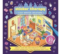 FSCM: Sticker Therapy: Cosy Winter Creations: Design your own miniature 3D scenes | Over 150 stickers to create the cutest and cosiest winter rooms