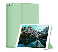 FSCOVER Coque de Protection pour iPad 10,2 Pouces 9ème / 8ème / 7ème génération 2021/2020 / 2019 avec réveil Automatique/Hibernation magnétique léger Housse de Protection,Vert Clair