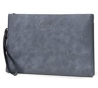 FSD.WG Sac à main pour homme - 30,5 cm - Grand sac à main - 30,5 cm - 3 couleurs, 0029 Bleu, Large