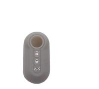 FSDGJZDFG Coque de clé de Voiture en Silicone à 3 Boutons pour Fiat 500, Pliable et Rabattable, pour Fiat Punto Panda, Accessoires de Voiture