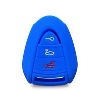 FSDGJZDFG Coque de clé de Voiture en Silicone pour Porsche Carrera 911 997 Boxster S 2S 4S Turbo Cayman 996 Cayenne