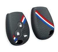FSDGJZDFG Coque de clé de Voiture en Silicone, pour Renault Trafic, Clio, Duster, Logan, Dacia Logan, Duster, Sandero, pour Nissan Terrano, Almera