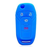 FSDGJZDFG Coque de clé télécommande 4 Boutons pour Ford Fusion Edge Explorer 2014 2015 2016 2017