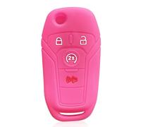 FSDGJZDFG Coque de clé télécommande 4 Boutons pour Ford Fusion Edge Explorer 2014 2015 2016 2017