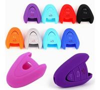 FSDGJZDFG Coque de Protection en Silicone pour clé de Voiture, pour Porsche Boxster S 2S 4S Turbo Cayman 996 911 Cayenne Carrera