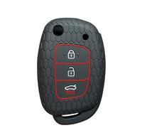 FSDGJZDFG Coque de Protection en Silicone pour clé télécommande à 3 Boutons, pour Hyundai I20, Ix45, I40, Ix35, I30, I10, Kona, Tucson, Creta, Accent, Solaris, Elantra, Ioniq