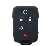 FSDGJZDFG Coque de Protection en Silicone pour télécommande, pour Chevrolet Silverado 1500, 3500, ZR2, Bison, Yukon, Sierra et Cadillac Escalade