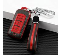 FSDGJZDFG Coque de Protection en TPU pour clé de Voiture, pour Mitsubishi Outlander 3 ASX Colt Lancer 10 EX Grandis Pajero Sport, télécommande 3 Boutons