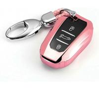 FSDGJZDFG Coque de Protection en TPU pour clé de Voiture, pour Peugeot 3008, 4008, 5008 pour Citroën C4, C4L, C6, C3-XR