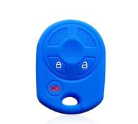 FSDGJZDFG Étui de clé en Silicone 3/4 Boutons pour Ford Focus Fiesta Escape Explorer V Eske 2012-2017, Coque de Protection pour clé