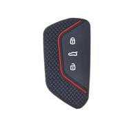 FSDGJZDFG Étui de clé en Silicone pour Golf 8 MK8 GTI GTD R ID3 ID4 2020, décoration, étui de clé de Voiture en Silicone, Support de clé, Garniture, Accessoires de Voiture