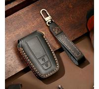FSDGJZDFG Étui de Protection en Cuir pour clé de Voiture, Accessoire pour Porte-clés pour Toyota Carola Vios