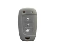 FSDGJZDFG Étui de Protection en Silicone pour clé de Voiture à 3 Boutons, pour Hyundai Solaris 2, Elantra I30, I35, I40, Tucson, Kona