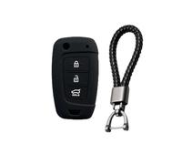 FSDGJZDFG Étui de Protection en Silicone pour clé de Voiture à 3 Boutons, pour Hyundai Solaris 2, Elantra I30, I35, I40, Tucson, Kona