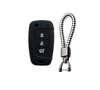 FSDGJZDFG Étui de Protection en Silicone pour clé de Voiture à 3 Boutons, pour Hyundai Solaris 2, Elantra I30, I35, I40, Tucson, Kona