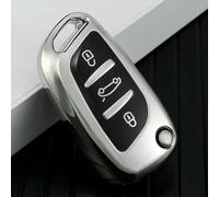 FSDGJZDFG Étui de Protection Pliable en TPU pour clé de Voiture pour Peugeot pour Citroën C1, C2, C3, C4, C5, DS3, DS4, DS5, DS6