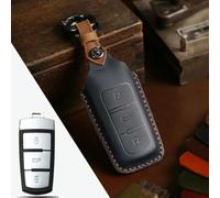 FSDGJZDFG Étui en Cuir pour clé de Voiture, Accessoire de Protection pour Porte-clés pour Passat CC 2008 B6 B7