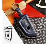 FSDGJZDFG Étui en Cuir pour clé de Voiture, Accessoire pour BMW Série 5 325 530 F11 F30 F10 X3 X5 X6