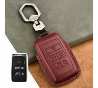 FSDGJZDFG Étui en Cuir pour clé de Voiture Jaguar pour Land Rover Evoque Sport